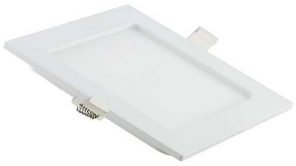 LUXULA LED Einbauleuchte LED CCT Downlight, 6W, 525lm, 115x115mm, Lichtfarbe einstellbar, LED fest integriert, warmweiß, CCT, neutralweiß, kaltweiß