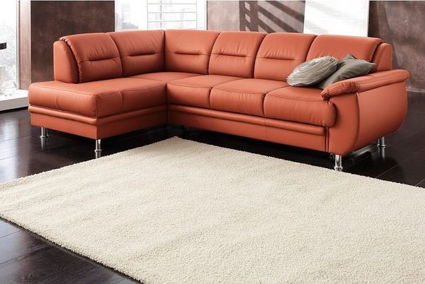 sit&more Ecksofa Mailand L-Form, B: 250 cm, optional Bettfunktion