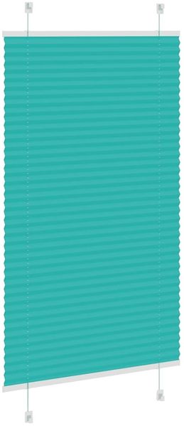 vidaXL Plissee Petrolgrün 70x150 cm Stoffbreite 69,4 cm Polyester 4015392 Bild 4