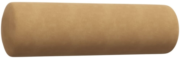 vidaXL 3-tlg. Sofagarnitur mit Kissen und Nackenrollen Braun Samt 3278428 Bild 6