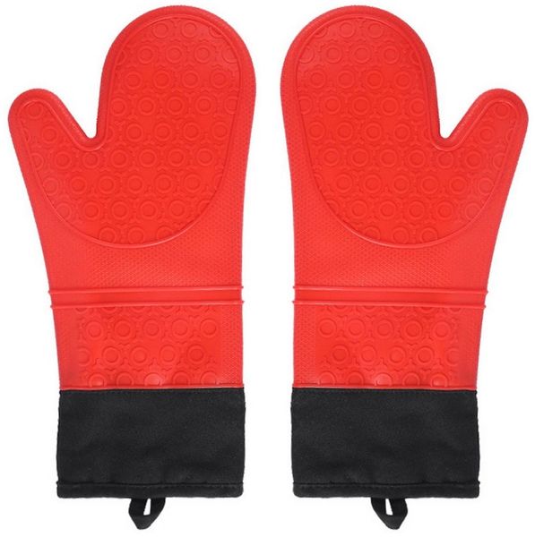 OSTWOLKE Topfhandschuhe Ofenhandschuhe Backhandschuhe Kochhandschuhe zum Kochen Backen Grillen