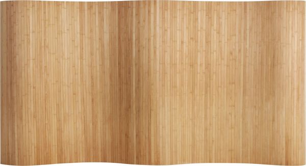 Paravent Raumteiler 145x250 cm Raumtrenner Bambus Braun Trennwand Sichtschutz Spanische Wand