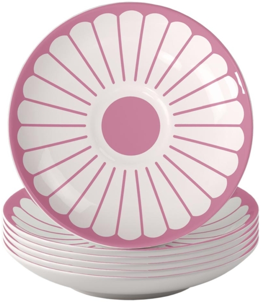 Villeroy & Boch Fleur Couleur Espressountertasse ø 11,7 cm 6er Set - Cassis