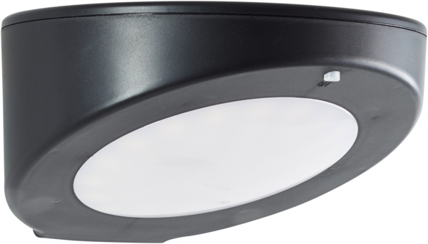 Brilliant LED Außen-Wandleuchte Bardum LED Außenlampe mit Solar, Bewegungsmelder, 520 lm, 4000 K, schwarz