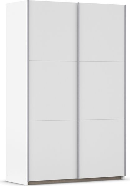 rauch Kleiderschrank, Schwebetürenschrank KRONACH, 2-türig, Alpinweiß, 131 x 210 x 59 cm Bild 3