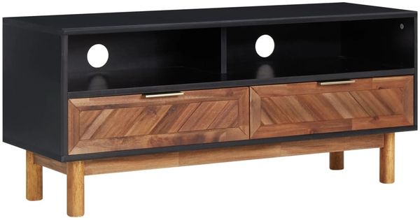 vidaXL TV-Schrank 100x35x45 cm Akazie Massivholz und MDF 289903