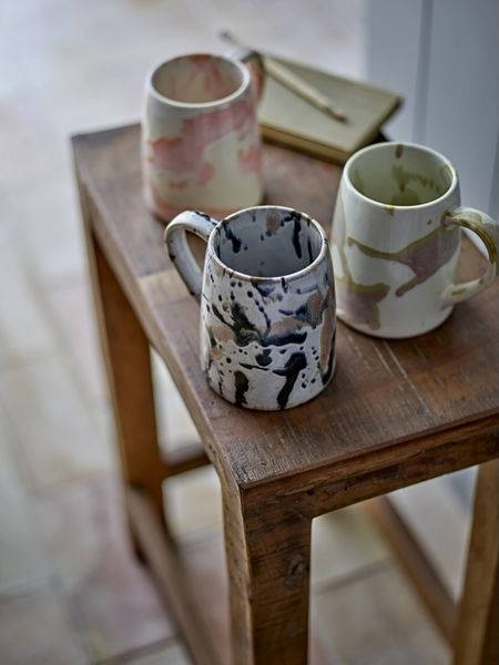 CREATIVE COLLECTION Winnie Becher Bunt Steingut