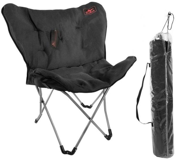 osoltus Faltsessel Butterfly Campingsessel Soft Touch 3D f. Balkon Womo