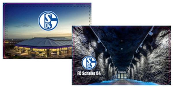 FC Schalke 04 Frühstücksbrett Frühstücksbrettchen 2er Set, Kunststoff, (2-St)