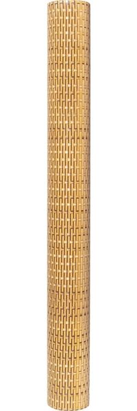 vidaXL Balkon-Sichtschutz Hellbraun 300x90 cm Poly Rattan 156266 Bild 4