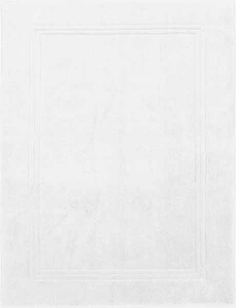 Betz Duschmatte Badvorleger Luxus XXL Badematte Badteppich Gold Qualität: 950g/m², beidseitig nutzbar, Baumwolle, rechteckig, Farbe weiß Bild 5