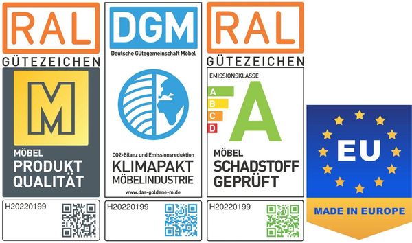 sit&more Auflagekissen Amica, (Set, 3 Stück), zur Auswahl Sets mit 2 oder 3 Stück