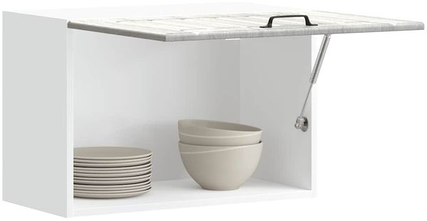 vidaXL Küchen-Hängeschrank Lucca Grau Sonoma Holzwerkstoff 853843