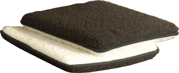Erwin Müller Stuhlkissen Stuhlkissen 2er-Pack, Schurwolle Uni