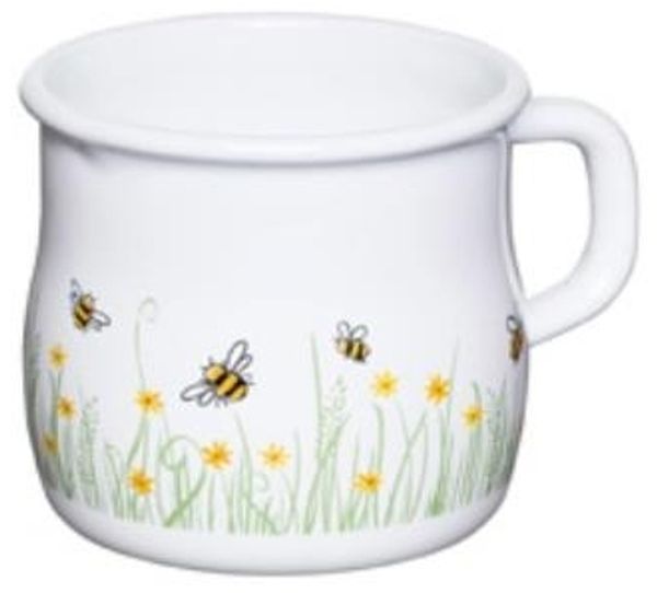 Riess Tasse 3/8 Liter Biene Topf mit Bördel