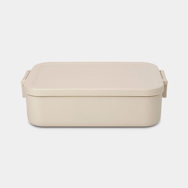 Brabantia 241109 Brotdose Erwachsene/Kinder Beige Kunststoff Einfarbig Rechteckig