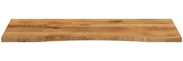 vidaXL Schreibtischplatte mit Aussparung 120x50x2,5cm Massivholz Mango 370211 Bild 3