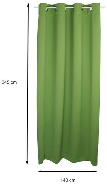 Haus und Deko Verdunkelungsvorhang Verdunkelungsvorhang Ösen Vorhang blickdicht Gardine abdunkelnd verdun (1 St), Ösen, verdunkelnd, Polyester