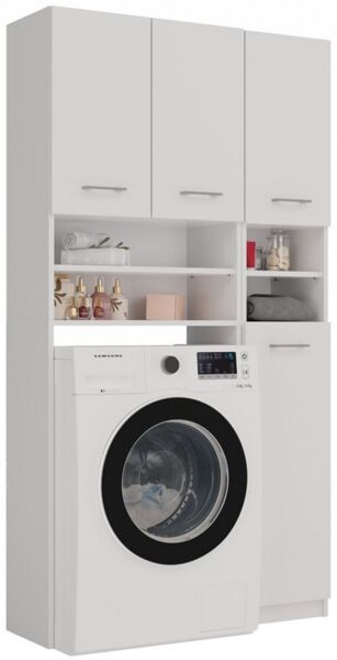 Raumhirsch Furniture Badkommode Badezimmer-Schrank-Set - Waschmaschinenschrank (Badezimmer-Set, 2-teilig) Maße 30 x 90 x 180 cm)