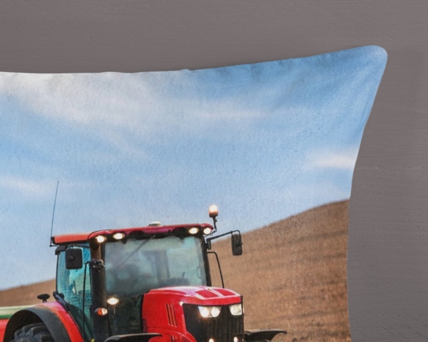 Good Morning Biber Bettwäsche 135 X 200 cm + 1 x 80 X 80 cm Tractor bunt Bild 3