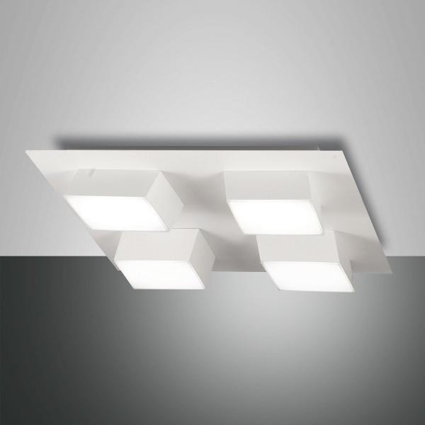 Fabas Luce 3601-84-102 LED Deckenleuchte Lucas weiß 35x35cm