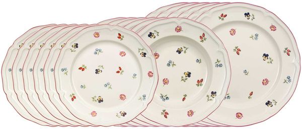 Villeroy & Boch Petite Fleur Teller-Set 18-teilig