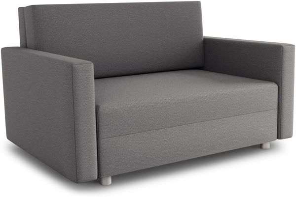 Schlafsofa Pura Maxi mit Bettkasten - Polstersofa mit Schlaffunktion, Sofa, Bettsofa, Wohnlandschaft (Grau (Suedine 06)) Bild 2