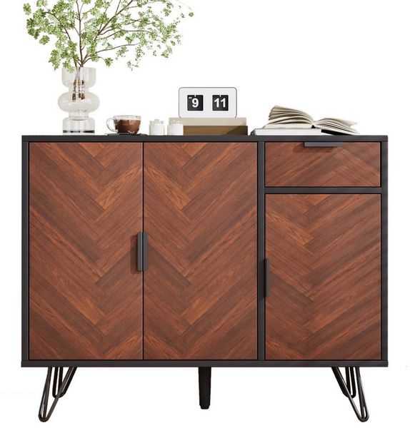 SOFTWEARY Sideboard Breite 90 cm