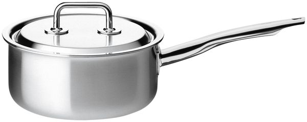 Spring Brigade Premium Stielkasserolle nieder 18 cm mit Deckel