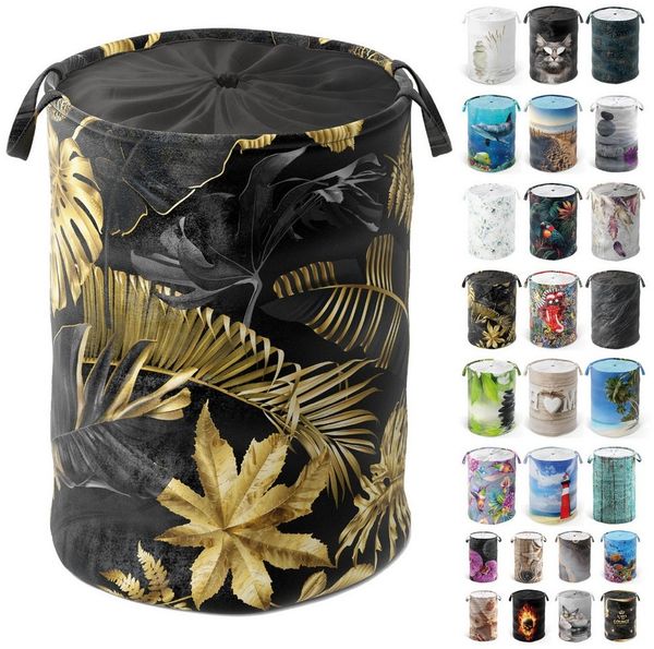 Sanilo Wäschekorb mit Motiv, viele schöne Wäschesammler zur Auswahl, Wäschesack mit Sichtschutz, 60 Liter, faltbar, kräftige Farben