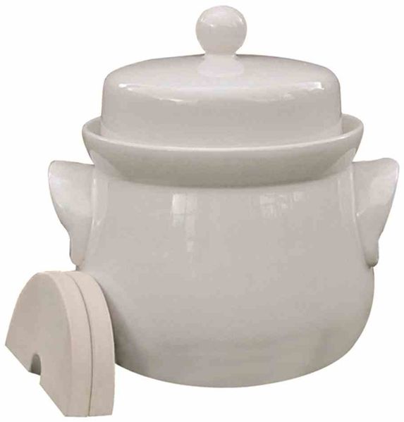 Mini-Gärtopf creme 2,0 l