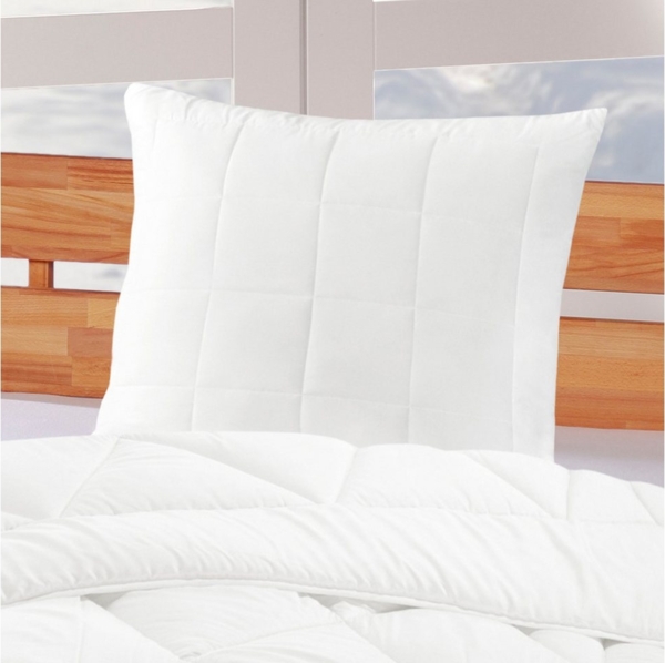 Waidmeister Kopfkissen Taschenfederkern Kopfkissen - Dreilagiges Komfortkissen, Drei Kammern