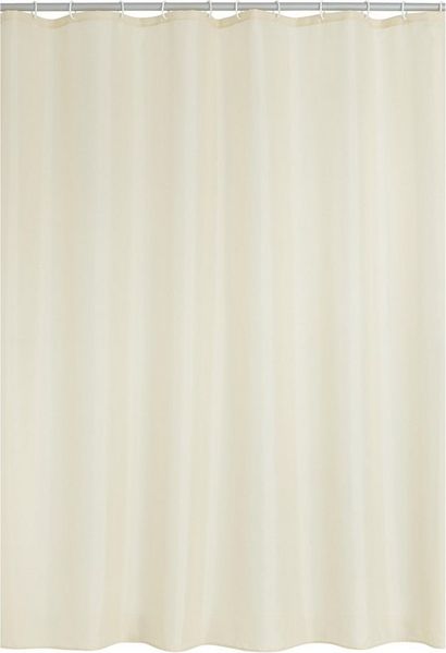 Ridder Duschvorhang Uni beige Breite 180 cm