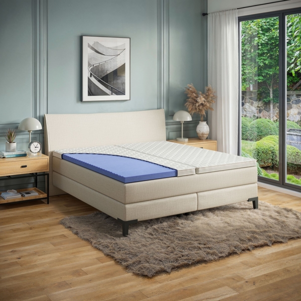 Hn8 Topper "Topper WA", 120x200 cm, Höhe: ca. 8 cm Bild 4