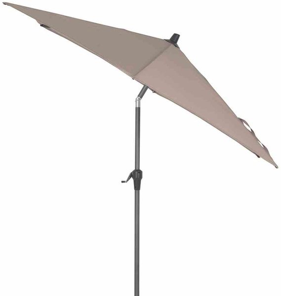 Siena Garden Mittelstockschirm Avio taupe Ø 250 cm