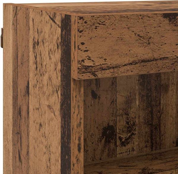 vidaXL TV Wand Einheiten mit LED 6 pcs Altholz Holzwerkstoff 3402962 Bild 11