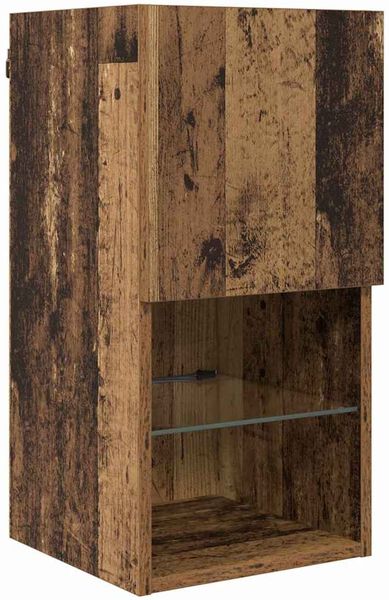 vidaXL TV Wand Einheiten mit LED 6 pcs Altholz Holzwerkstoff 3402962 Bild 6