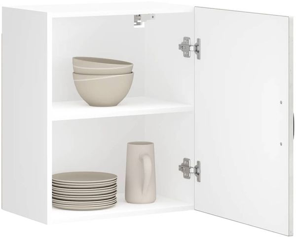 Küchen-Hängeschrank, Wandschrank Lucca Betongrau Holzwerkstoff