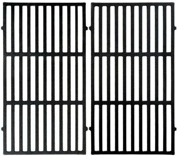 BBQ-Toro Grillrost Gusseisen Grillrost 26 x 44,5 cm, 2 Stück, Gussrost, Ersatzrost (1-St)