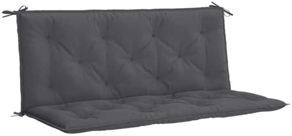 vidaXL Gartenbank-Auflage Anthrazit 120x(50+50)x7 cm Oxford-Gewebe 315004