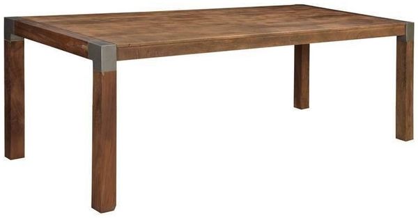 Esstisch Mango 240x100x76 braun lackiert Amsterdam #17