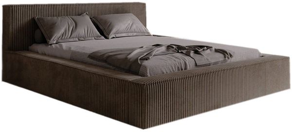 Compleo Polsterbett CORD mit Stauraum ASTA, Modern design (Kostenlose Lieferung! TOP ANGEBOT), Viele Varianten zur Auswahl – wählen Sie Größe und Farbe!