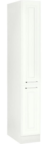 KOCHSTATION Apothekerschrank KS-Stockholm hochwertige MDF-Fronten, 200 cm hoch, viel Stauraum