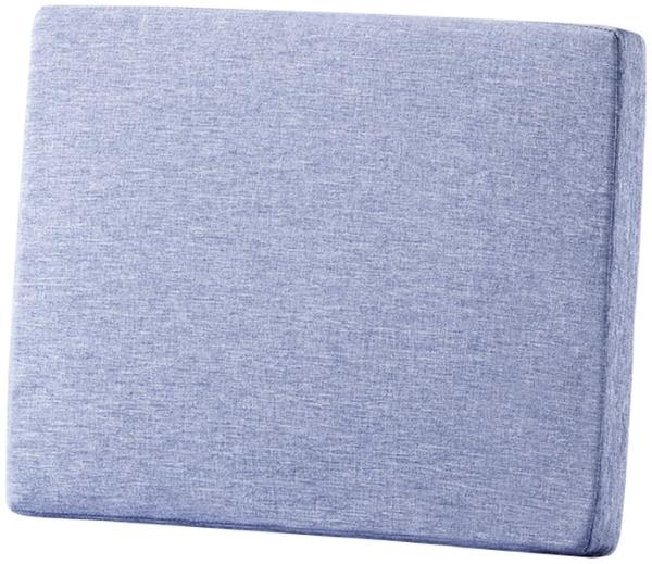 Sieger Lugo Rückenkissen schmal mit Sunproof® Stoffbezug, Hellblau 42 x 8 x 53 cm