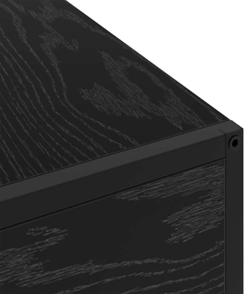 vidaXL Nachttisch Schwarze Eiche 40 x 27 x 76 cm Holzwerkstoff 859570 Bild 9