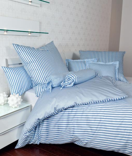 Bettwäsche Mako-Satin (155x220 cm, mit 1 Kissen)