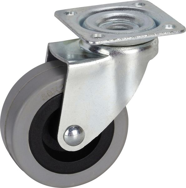 Apparate-Lenkrolle 50 x 20 mm Tragkr. 35 kg