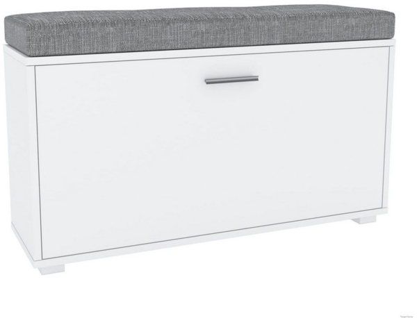 TARGET HOME Schuhbank Schuhschrank mit Sitz, 1- oder 2-türig, perfekt für Flur & Eingang (1-St)