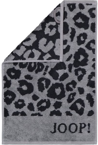 JOOP! Handtuch Joop! Handtuch Duschtuch Gästetuch Leo Allover 1707-90 graphit, Walkfrottier (1-St), 100% Baumwolle