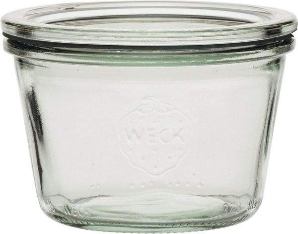 Sturzform-Glas 3Stk 250ml Einkochen Vorratsgläser Gläser Kochen Küchenhelfer NEU